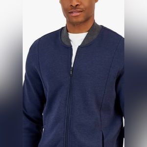 NWT, Alfani, Men's Zip-Front Sweater Jacket
